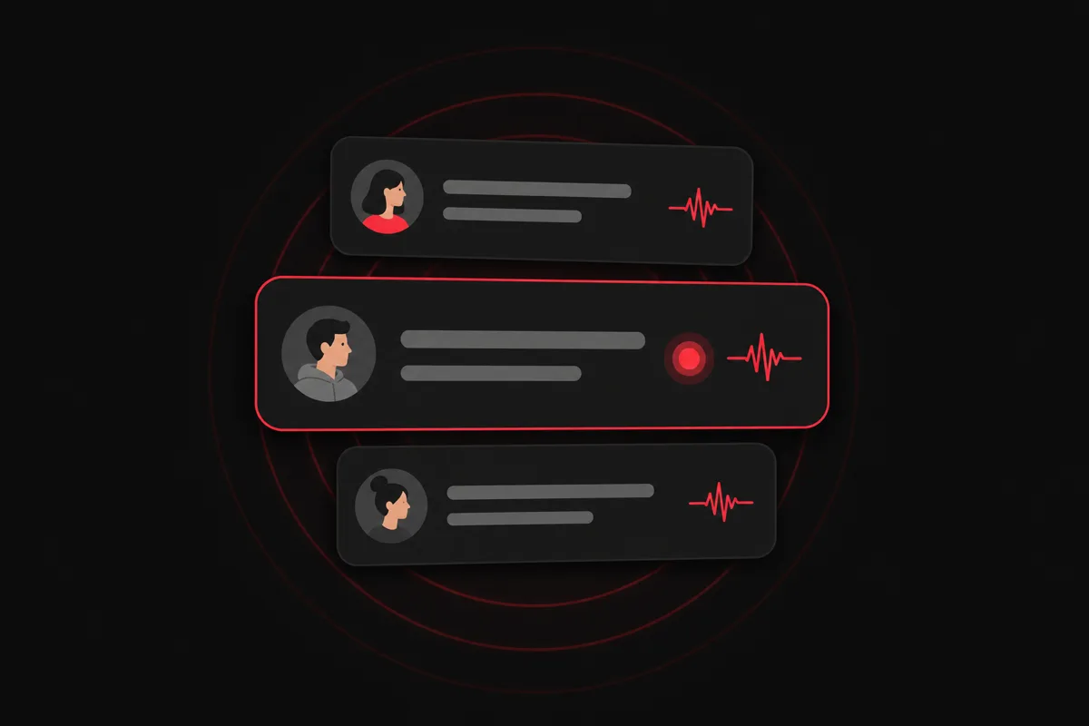 Illustration of community felt reports and comments